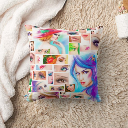 女性脱毛 クッション (ブランケット)