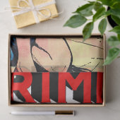 女性脱獄ヴィンテージ漫画 薄葉紙 (ギフト)