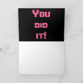 女性膝置換空白のえ:カード カード (内部)