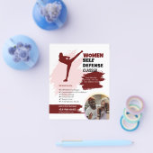 女性自衛科 チラシ (シングル)