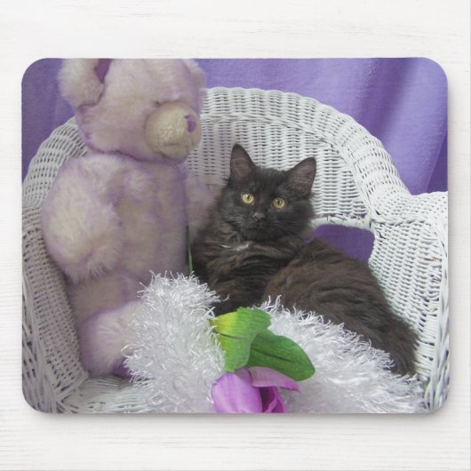 女性花のマウスパッド マウスパッド (正面)