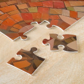 女性花冠モザイク ジグソーパズル (側面)