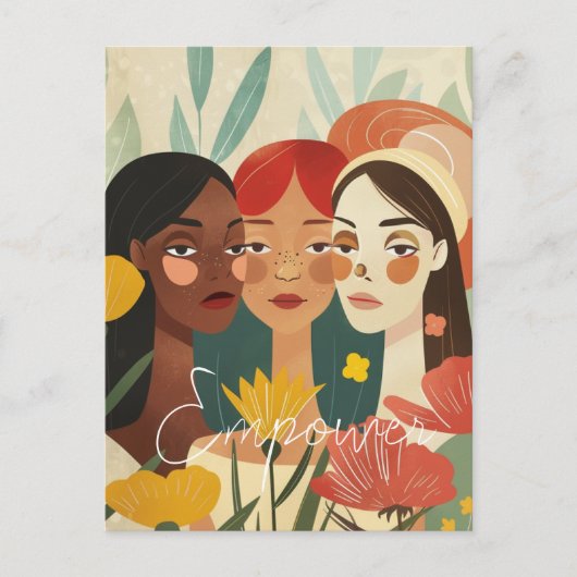 女性花園 ポストカード (正面)