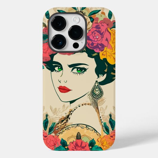 女性花 Case-Mate iPhoneケース (裏面)