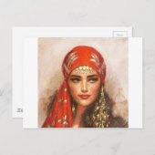 女性芸術 ポストカード (正面/裏面)