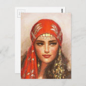 女性芸術 ポストカード (正面/裏面)