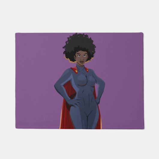 女性英雄 ドアマット (正面)