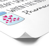 女性薬剤師バレンタイン薬局技師Gr ポスター (角)