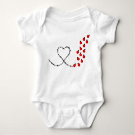 女性虫 ベビーボディスーツ