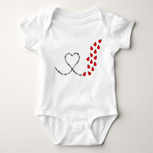 女性虫 ベビーボディスーツ (正面)