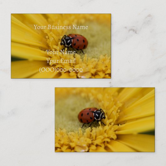 女性虫 名刺 (正面/裏面)