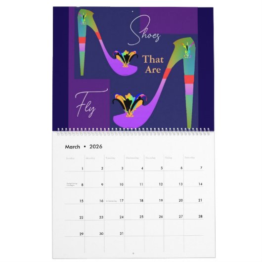 女性衣服 カレンダー (3月 2026)