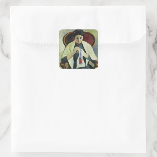 女性裁縫 スクエアシール (バッグ)