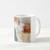 女性裁縫、ベルザモリソト コーヒーマグカップ (正面右)