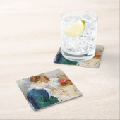 女性裁縫、ベルザモリソト スクエアペーパーコースター (インサイチュ)