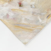 女性裁縫、ベルザモリソト フリースブランケット (角)