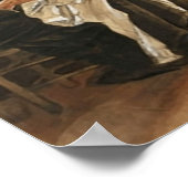 女性裁縫(F886)ヴァンゴッホファインアート ポスター (角)