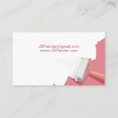 女性装飾家 名刺 (裏面)