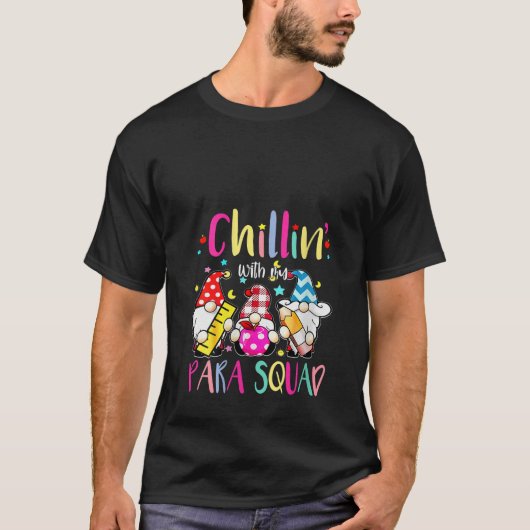 女性補助員 パラパラ チル ガーデン・ノーム Tシャツ (正面)