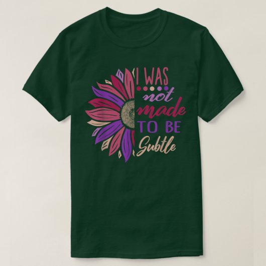 女性解放運動を巧みに行わないフェミニスト Tシャツ (デザイン正面)