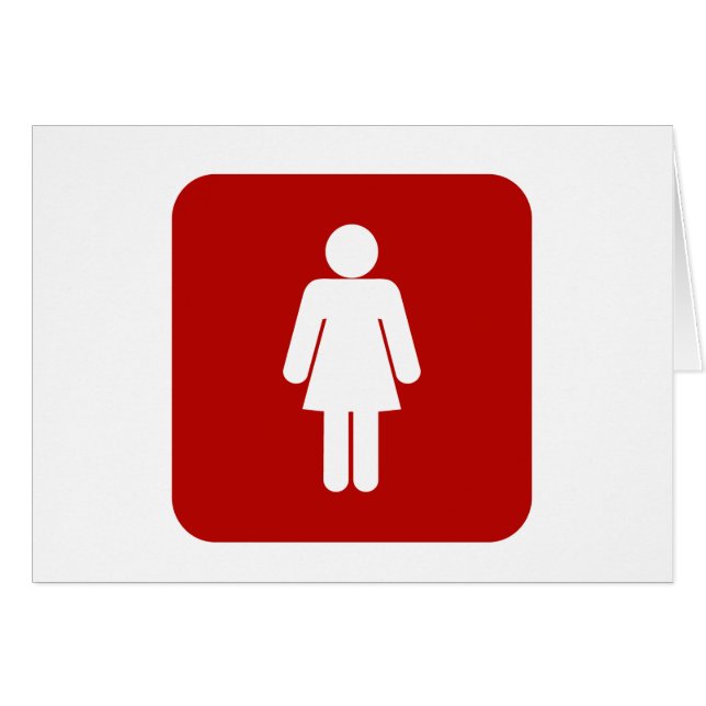 女性記号 (正面横)