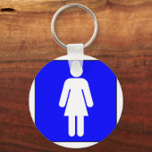 女性記号 キーホルダー (正面)