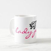 女性試験マグ コーヒーマグカップ (正面左)