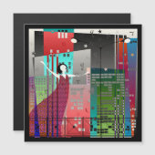 女性詩マグネット (正面/裏面)