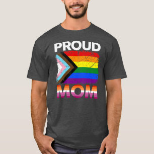 女性誇りを持った母トランスジェンダープライドレズビアンLGBT Tシャツ