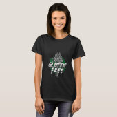女性認定グルテンフリー Tシャツ (正面フル)