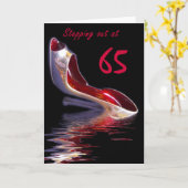 女性誕生日カードスチレット65 カード (黄色い花)