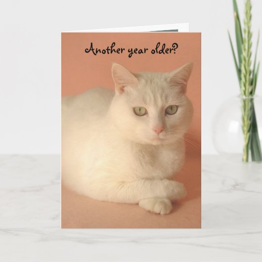 女性誕生日 カード (正面)