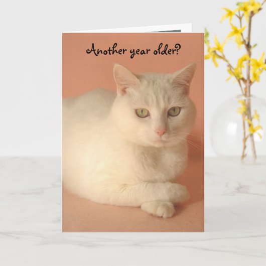 女性誕生日 カード (黄色い花)