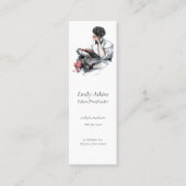 女性読の スキニー名刺 (正面)