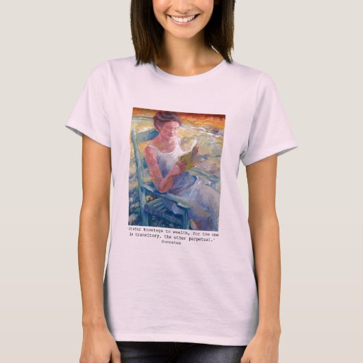 女性読の Tシャツ (正面)