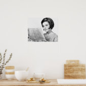 女性読新聞 ポスター (キッチン)