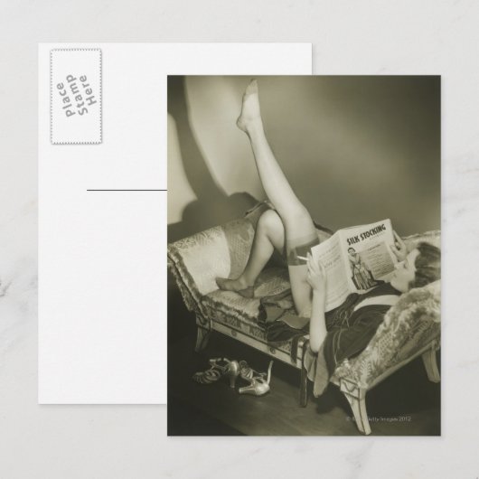 女性読雑誌 ポストカード (正面/裏面)