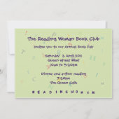 女性読7時間365日 招待状 (裏面)
