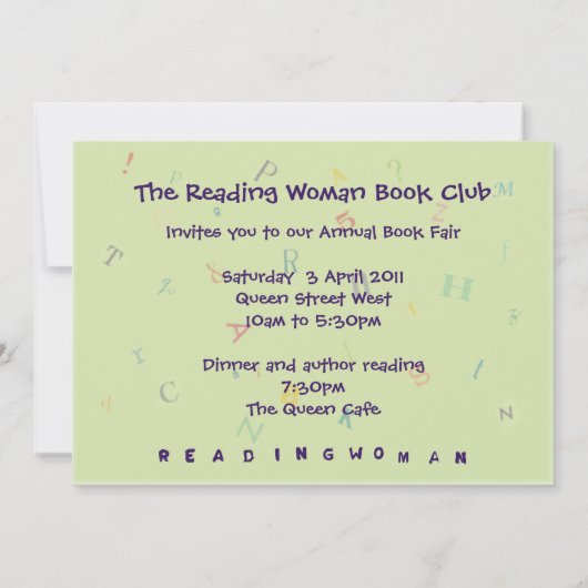 女性読7時間365日 招待状 (裏面)