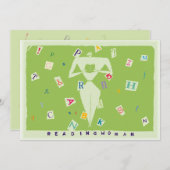 女性読7時間365日 招待状 (正面/裏面)