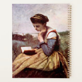 女性読: Jean-Baptiste Camille Corot著 プランナー手帳 (裏面)