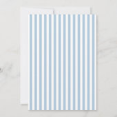 女性警察官の退職パーティの招待状 招待状 (裏面)