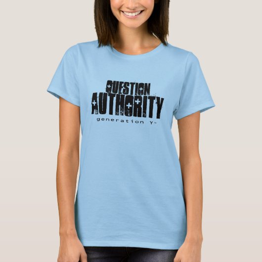 女性質問権限IIのワイシャツ Tシャツ (正面)