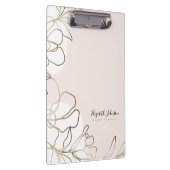 女性起業家ブランディング パーソナライズされた クリップボード (右)