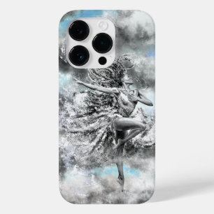 女性踊りの雲のiPhoneケース絵画の Case-Mate iPhone 14 Proケース