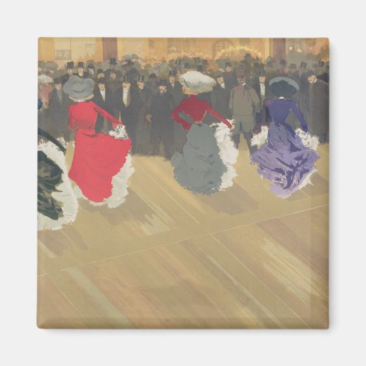 女性踊りザ・カン マグネット (正面)