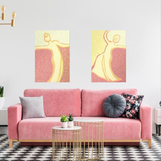 女性踊り (リビング)