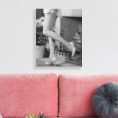 女性踊り キャンバスプリント (インサイチュ (リビング))