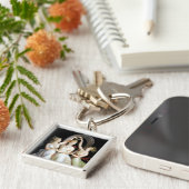 女性踊り キーホルダー (側面)