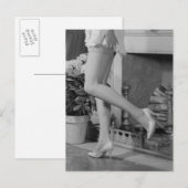 女性踊り ポストカード (正面/裏面)